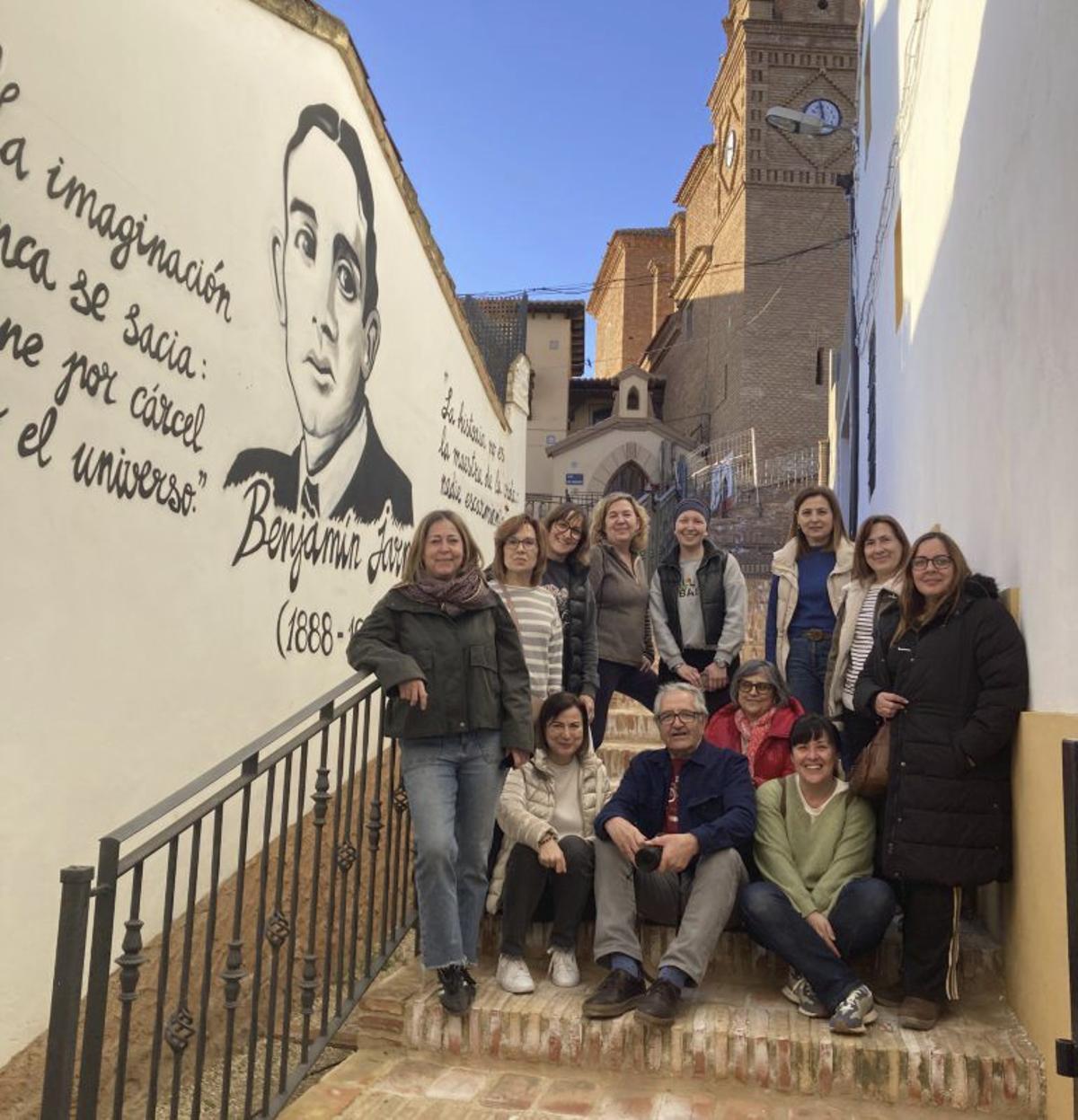 Participantes en el curso de fotografía en Codo.