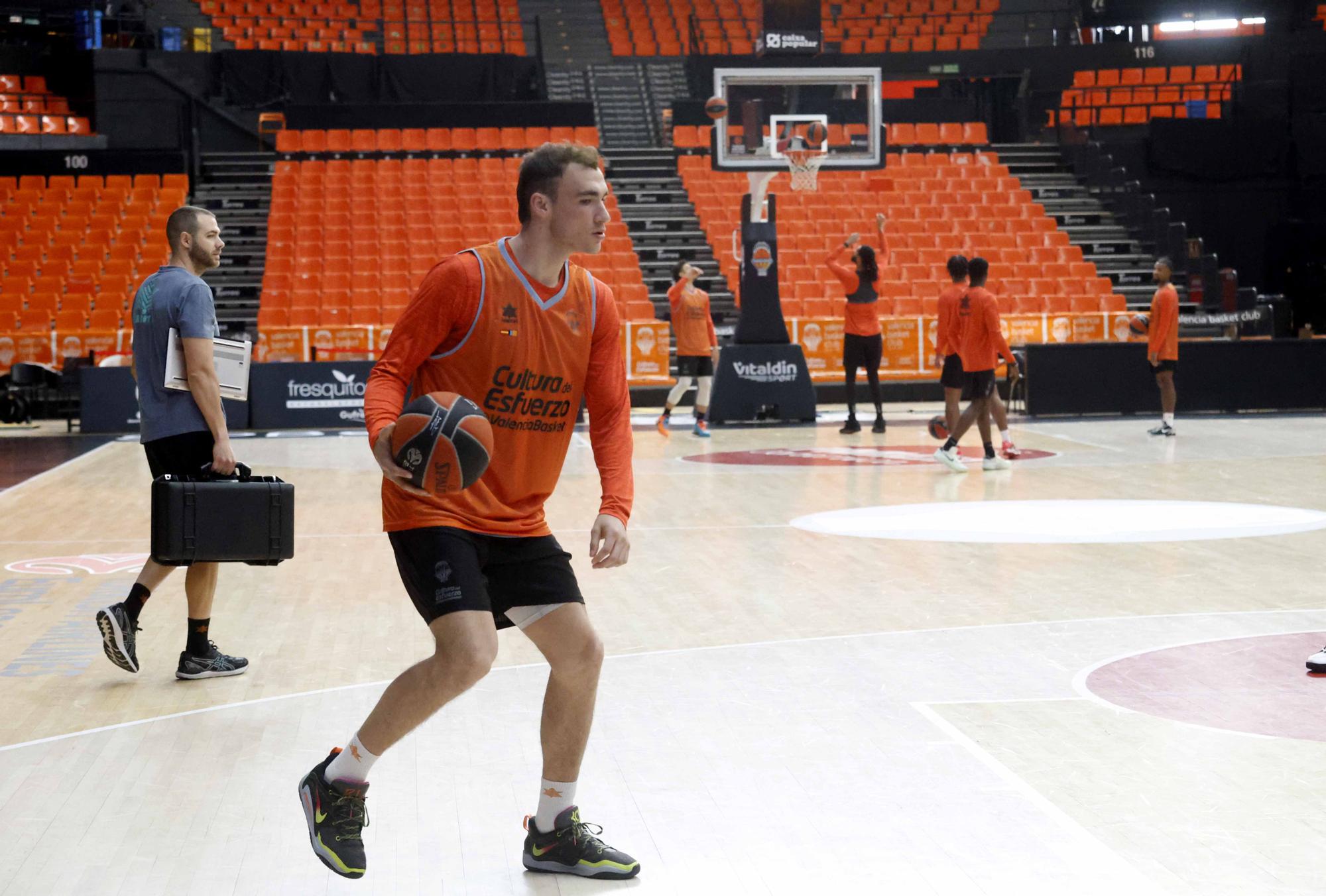 Entrenamiento Valencia Basket Club