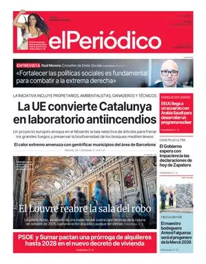 La portada de EL PERIÓDICO del 23 de julio de 2026