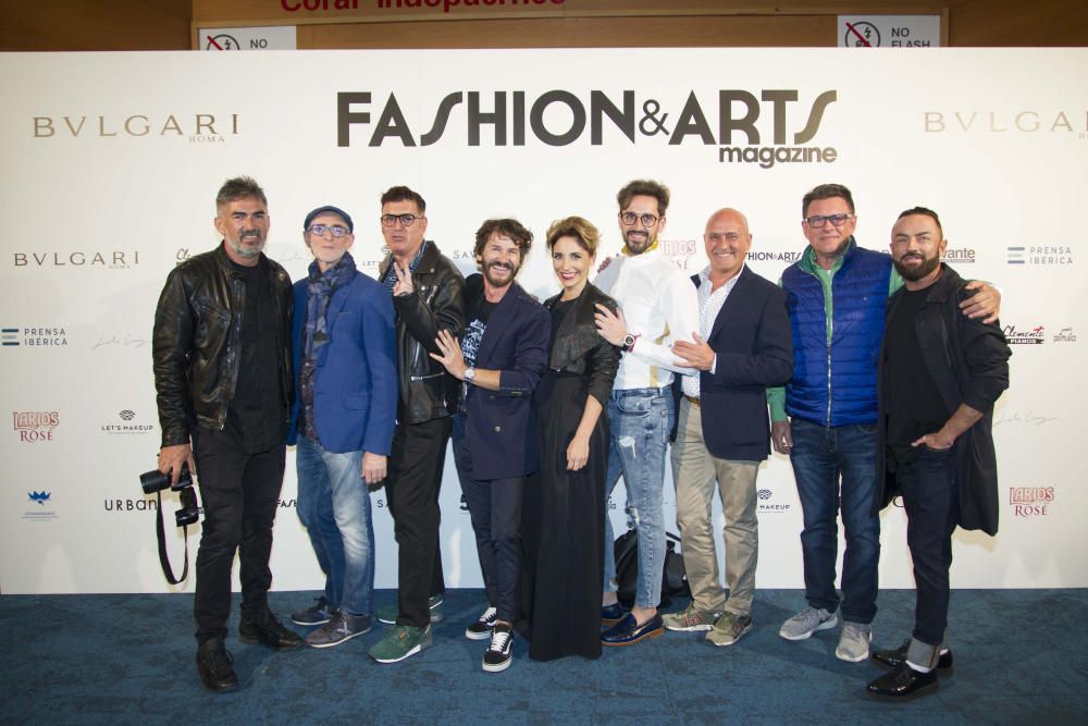 Gala de presentación de la revista Fashion & Arts Magazine en València.