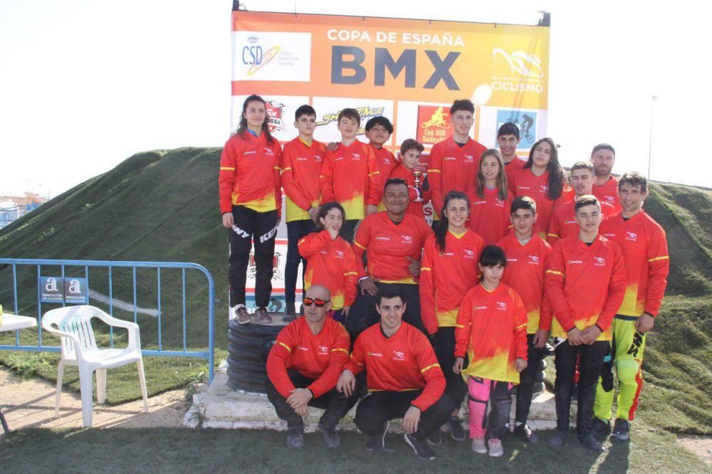 Copa de España del circuito BMX en El Campello