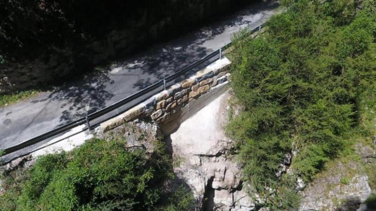 La carretera del cañón de Añisclo ya está rehabilitada