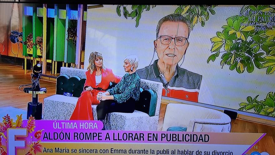 Ana María Aldón y José Ortega Cano confirman su separación en directo en Telecinco