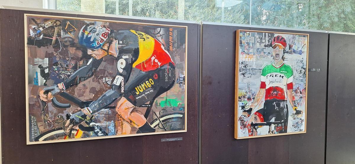 "L’Art del Ciclocross", del exciclista Miguel Soro, se expone en Benidorm