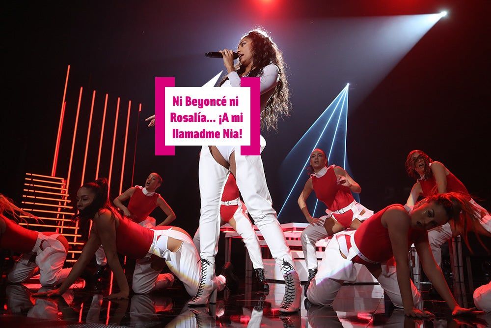 Nia en la gala 5 de ot (buena)