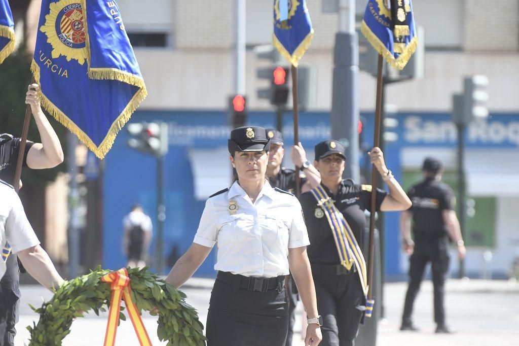 La Policía Nacional conmemora el Día de las Víctimas del Terrorismo en Murcia