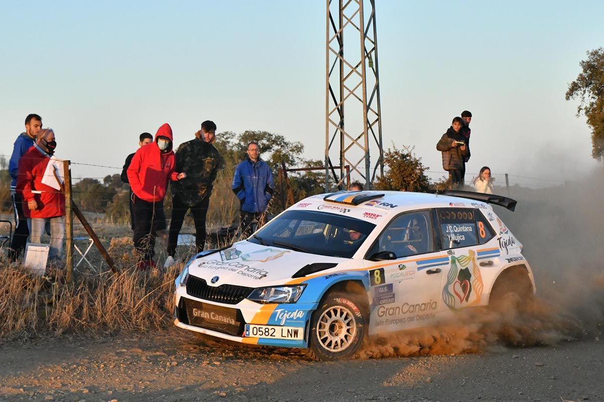 El Rally de tierra de Pozoblanco en imágenes