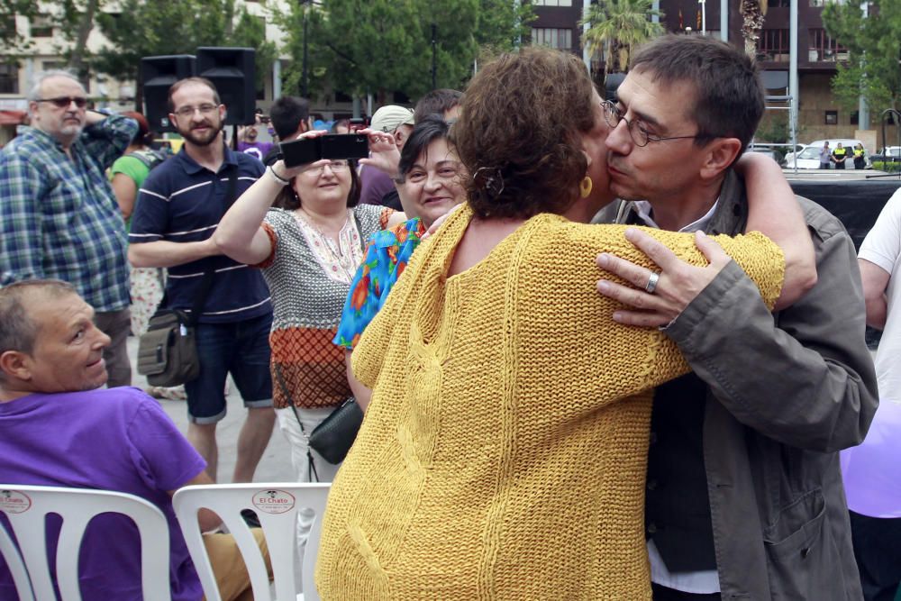 Mitin de Monedero en Torrent