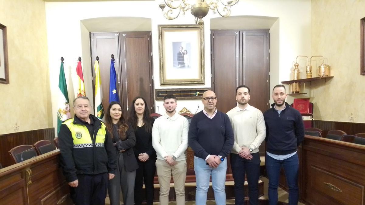 Rute refuerza su seguridad con la incorporación de cinco nuevos agentes de la Policía Local