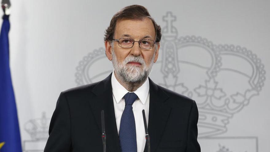 Rajoy, aquest dimecres a Madrid.