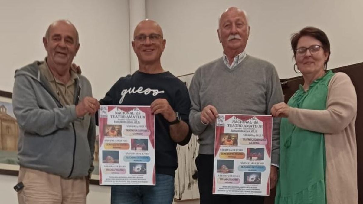 Presentación del cartel de la II Jornadas Nacionales de Teatro Amateur Ateneo Obrero de Villaviciosa