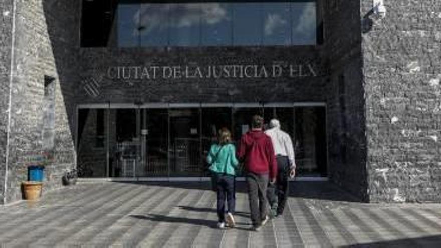 La Ciudad de la Justicia de Elche, en una imagen reciente.