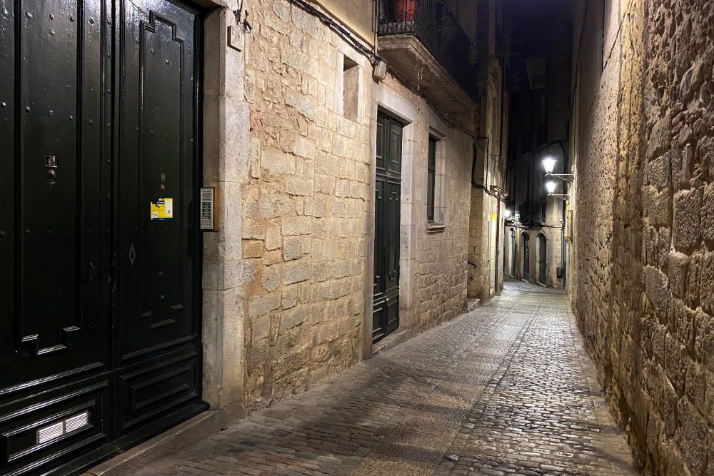 Carrers buits a Girona per Sant Narcís