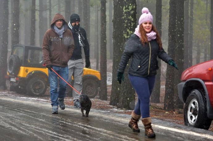 NIEVE CUMBRE GRAN CANARIA