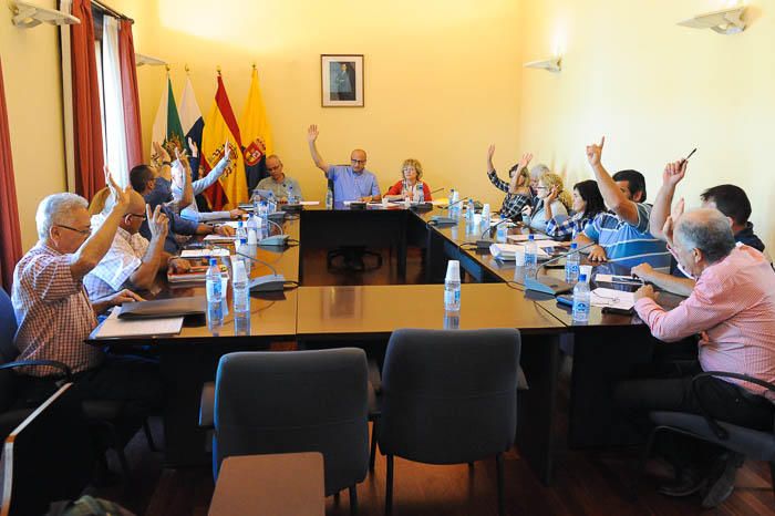 Pleno municipal de Santa Brígida