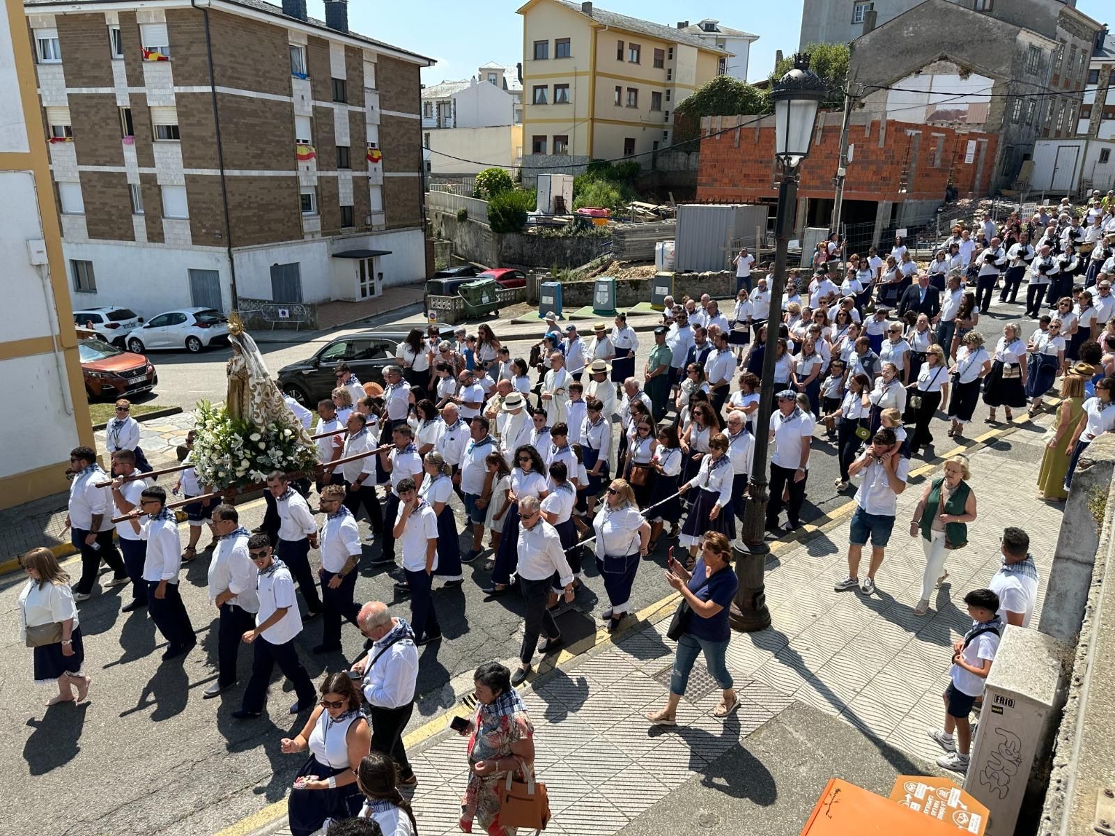 EN IMÁGENES: La procesión de la virgen del Carmen en Tapia de Casariego