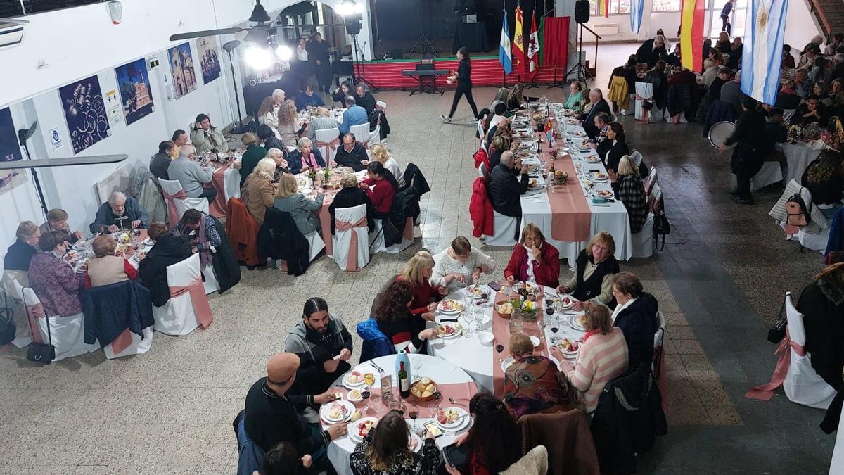 Celebración del 99 aniversario en el Centro Zamorano de Buenos Aires.