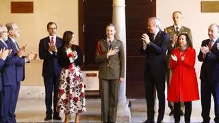 En directo | La princesa Leonor ya ha recibido la Medalla de las Cortes de Aragón