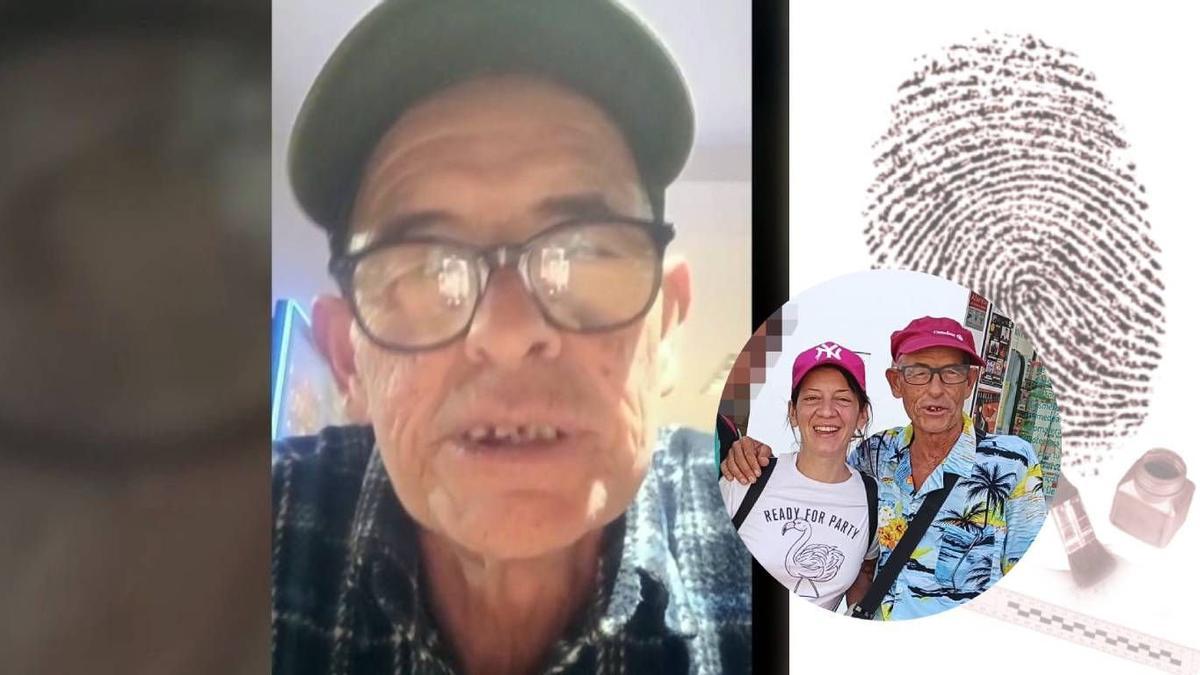 José Jurado Montilla, alias 'El Titi' o 'Dinamita Montilla', hunto a una imagfen de Ester Estepa Pérez.