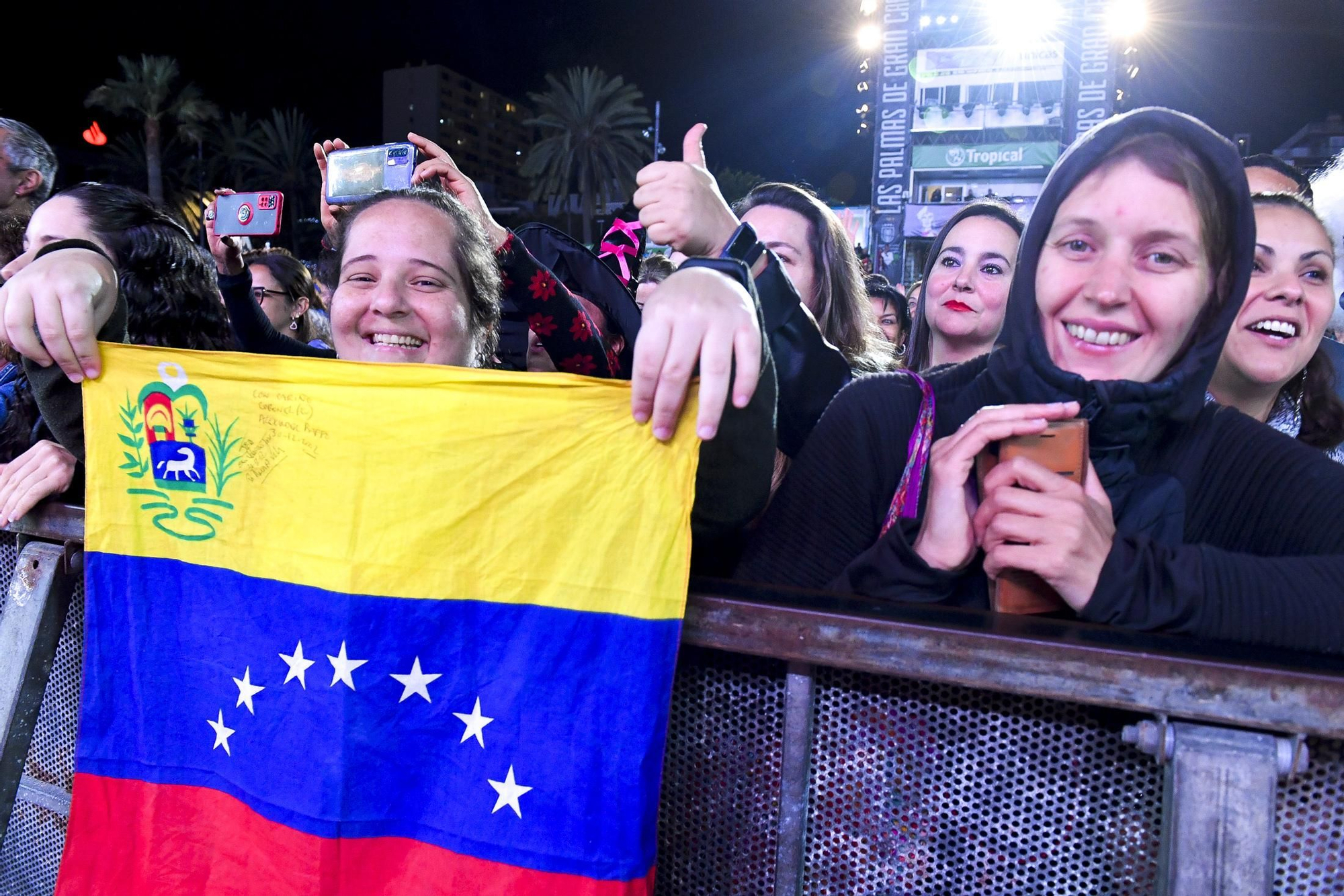 Concierto de Carlos Baute en el Carnaval de Las Palmas de GC