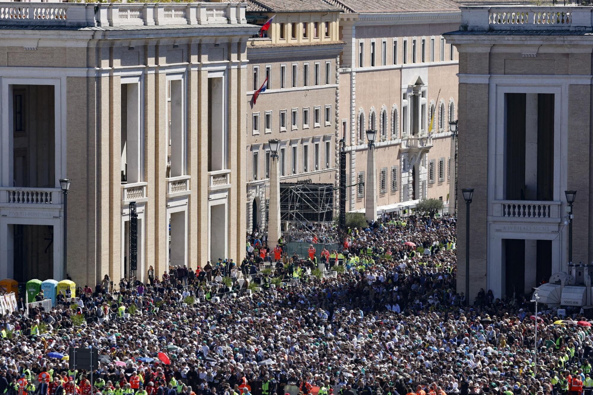 El funeral del papa Francesc, en imatges