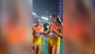 El 4x100 femenino destruye a Jamaica y estará en el Mundial con récord nacional