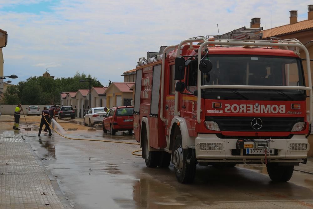 Las imágenes de Roales del Pan, el día después de la tormenta