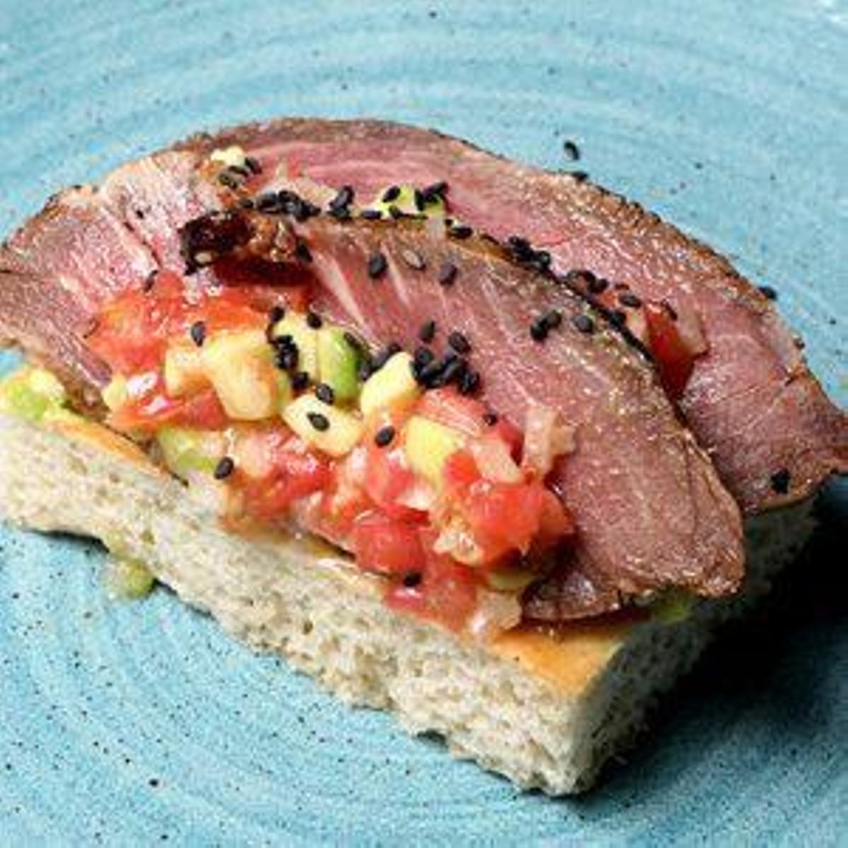Tataki de presa ibérica