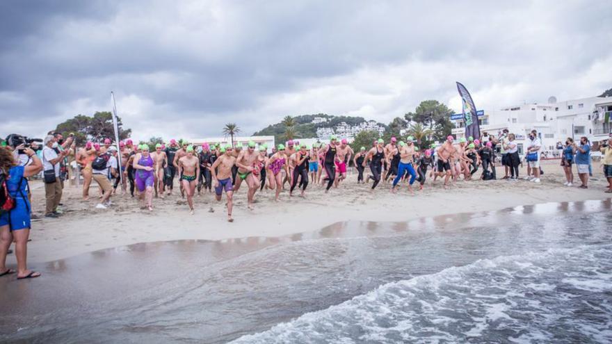 Santa Eulària se consolida como prueba de la Copa de España de natación en aguas abiertas