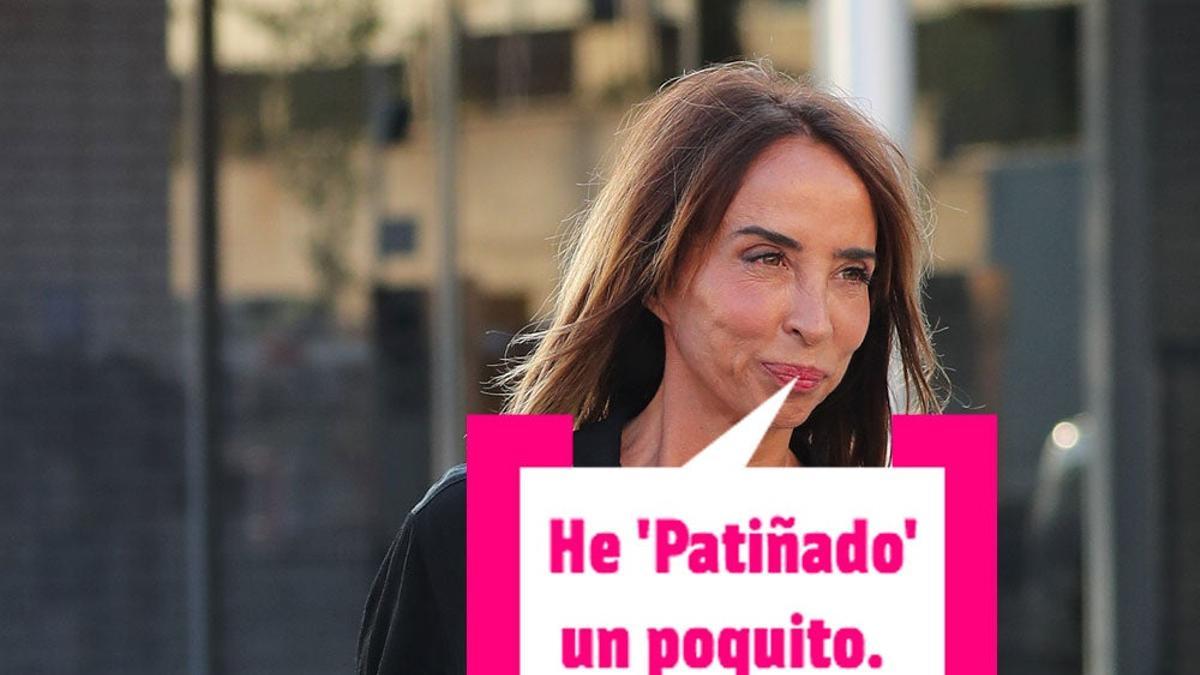A María Patiño su 'gluteorretoque' no le deja ni sentarse