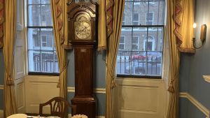 Comedor de la casa de Charles Dickens en Londres