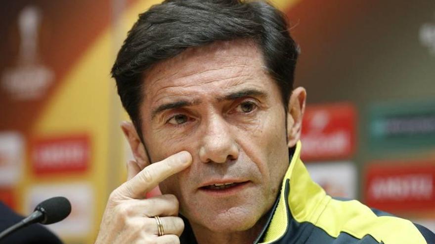 Marcelino: &quot;El penalti es &#039;dudosillo&#039; pero al final los errores se compensan&quot;