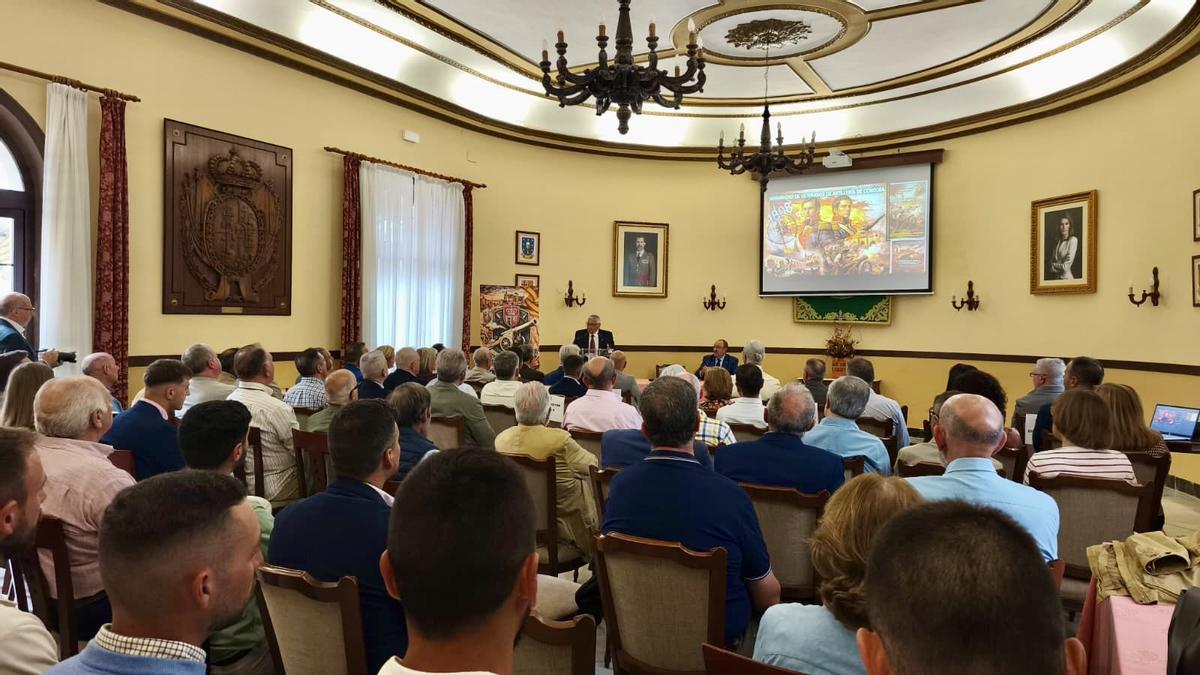 Intervención de Manuel García Parody sobre la ocupación napoleónica de Córdoba.