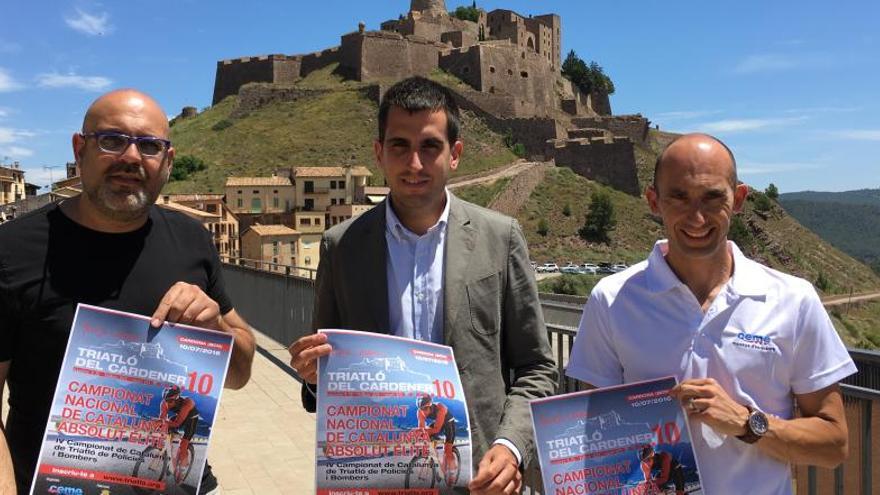 Presentació de la prova a Cardona