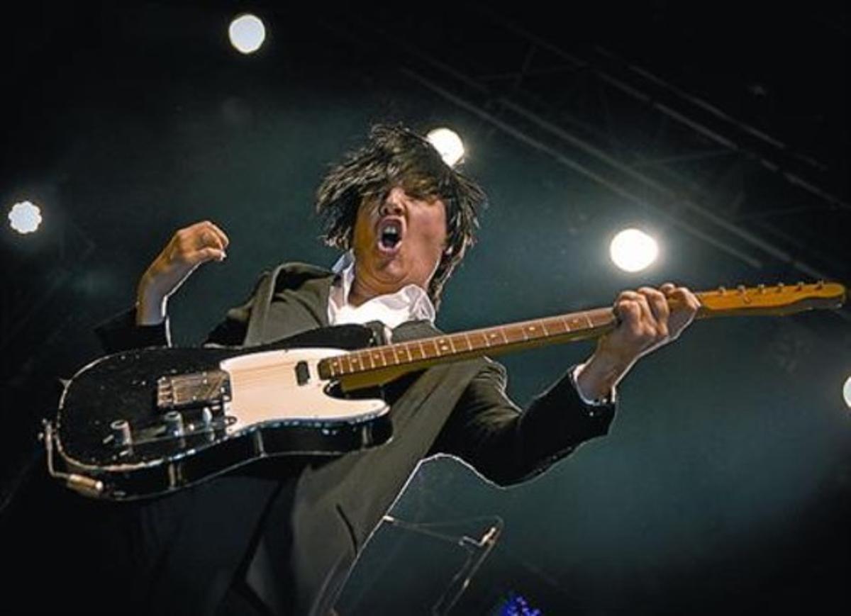 Sharleen Spiteri, durant l’actuació de dijous a la nit.