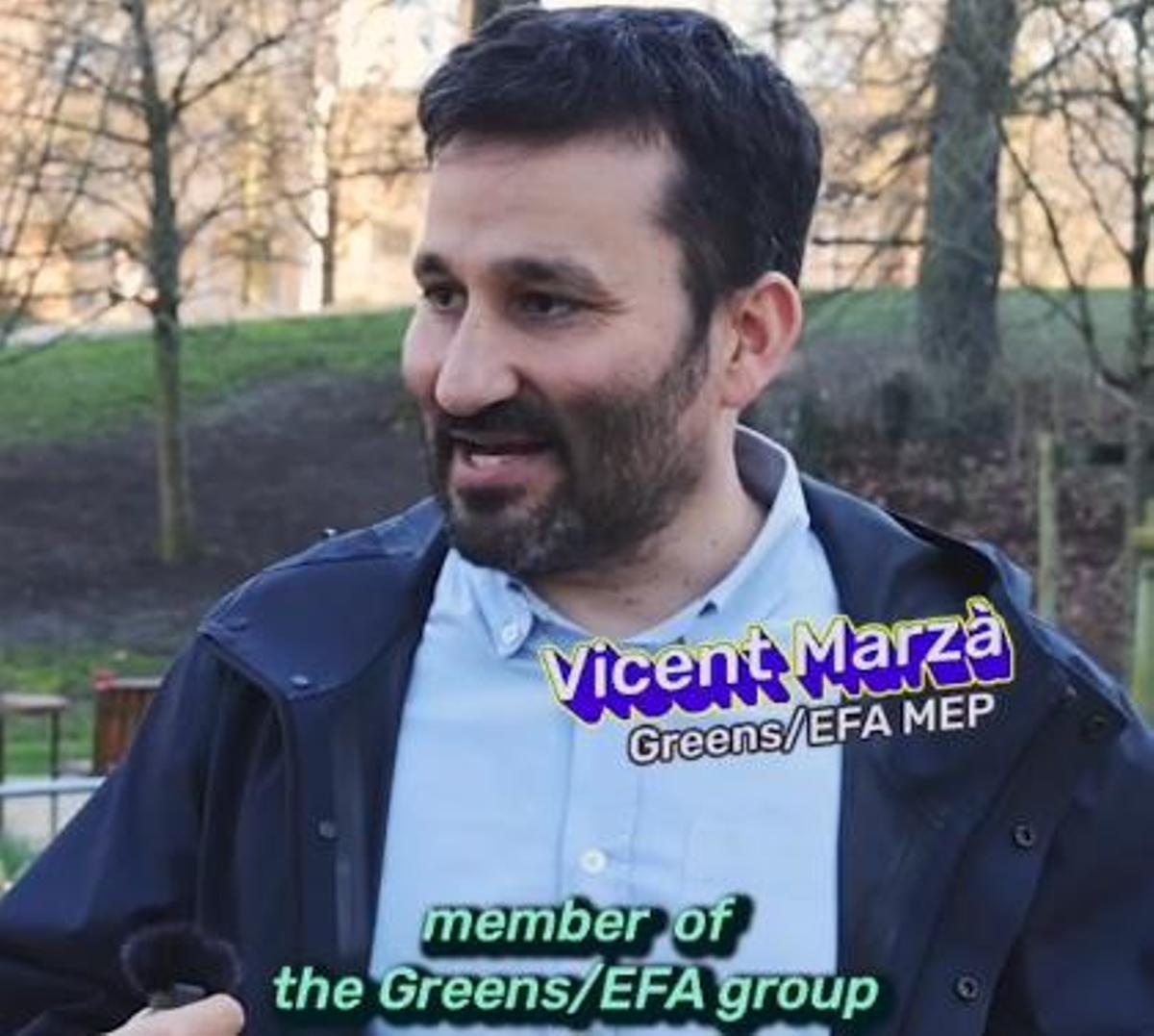 Marzà rechaza la paella de marisco en un vídeo de los Verdes europeos