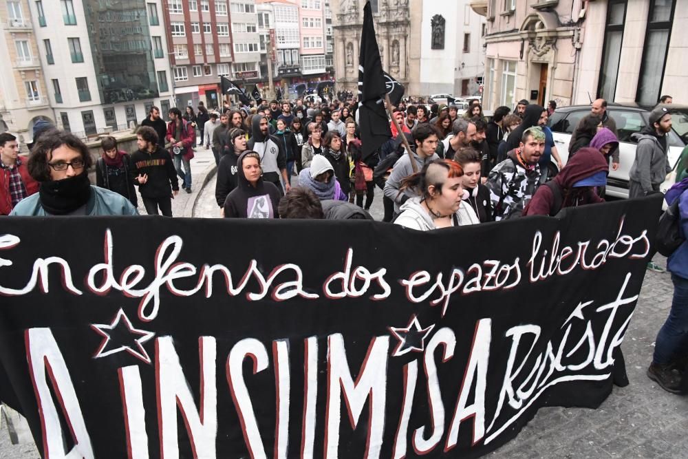 Manifestación de apoyo a la Insumisa