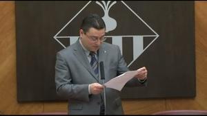 El discurs de Joan Carles Sánchez com a nou alcalde de Sabadell.