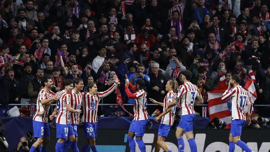 Resumen, goles y highlights del Atlético de Madrid 5 - 2 Tottenham de la ida de octavos de final de la Champions