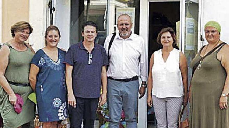 Ensenyat visita la Fundación Natzaret de Palma en su noventa aniversario