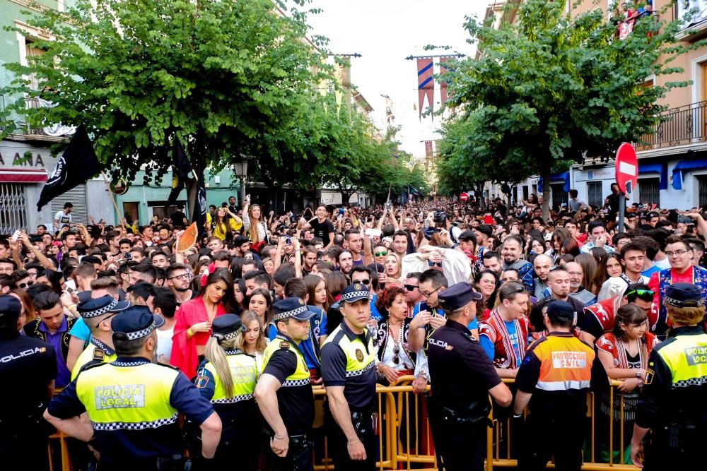 Inicio de las fiestas de Moros y Cristianos de Elda