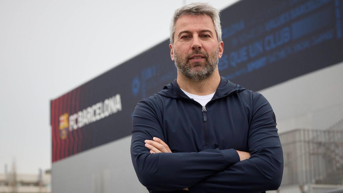 Jordi Torras, en la Ciutat Esportiva con SPORT