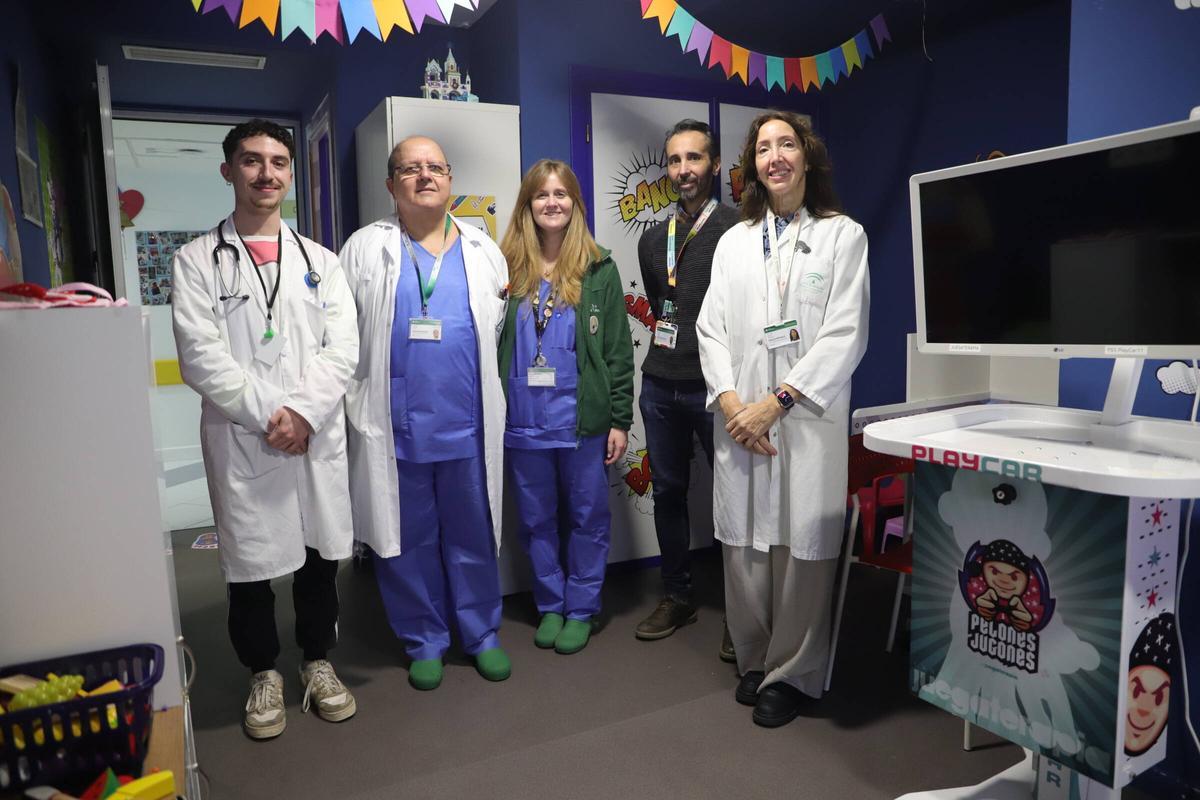 De izquierda a derecha, Francisco Santos, Fernando Vázquez, Rosa Ibarra, David García y Elena Mateos.