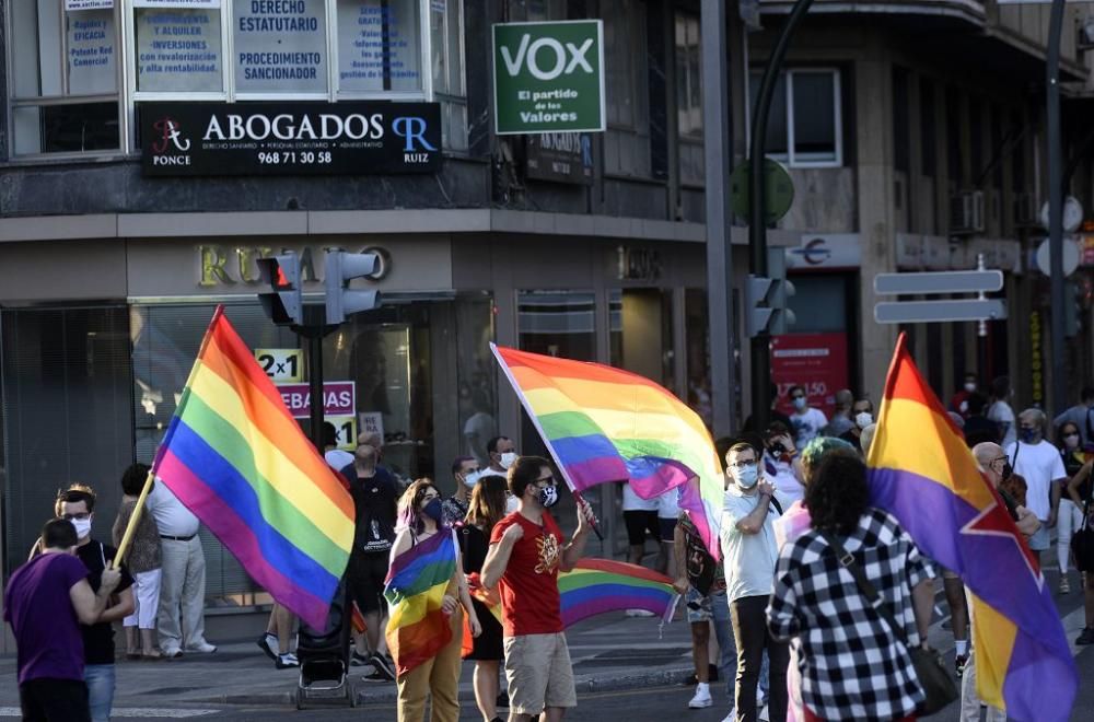 Cientos de personas se manifiestan en Murcia por un orgullo de clase y combativo