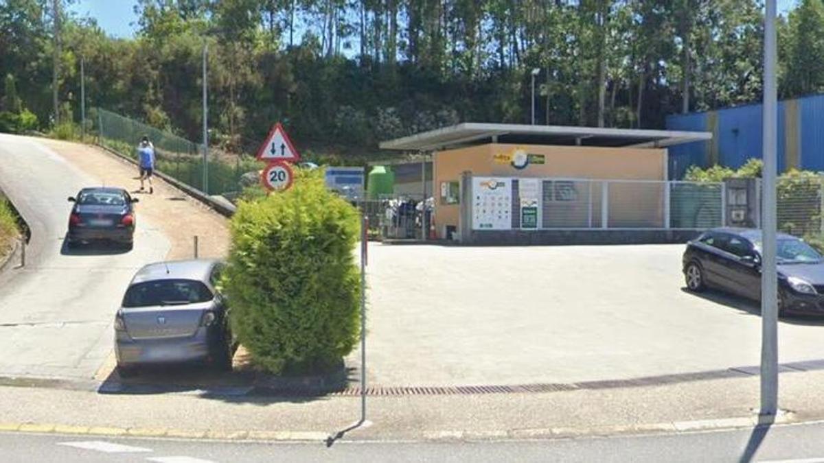 Instalaciones del Punto Limpo do Milladoiro en el polígono de Ames