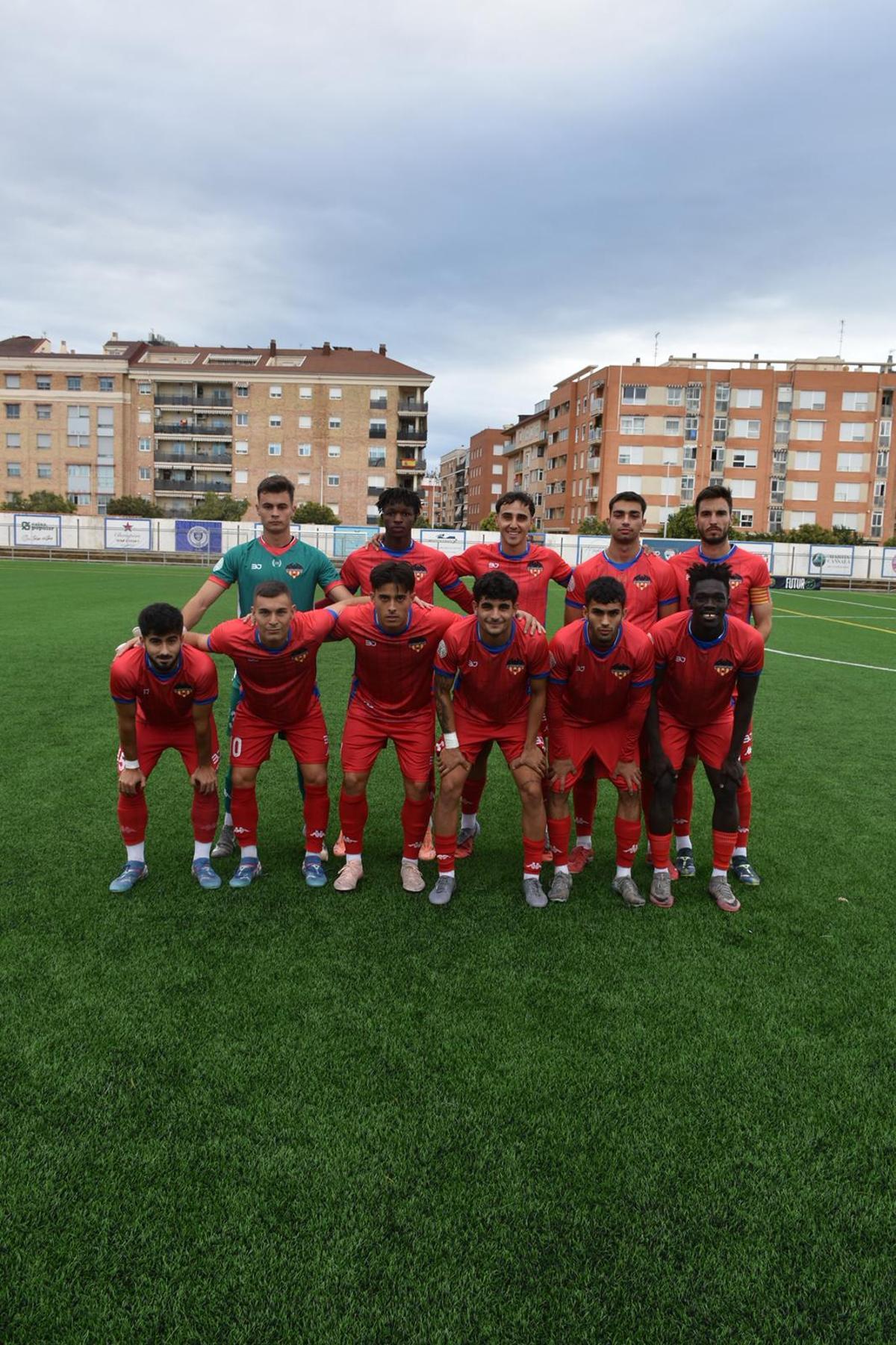 Once inicial del equipo rojillo.