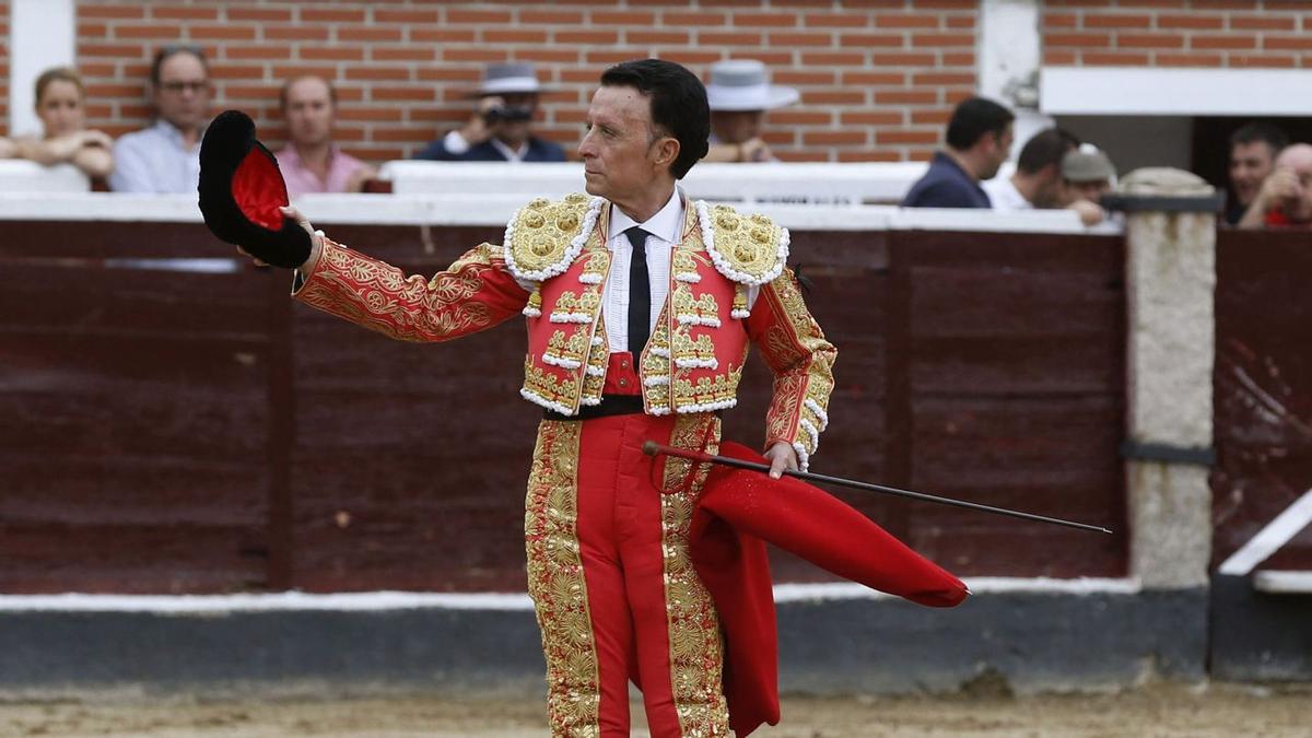 Ortega Cano vestido de torero, en una imagen de archivo