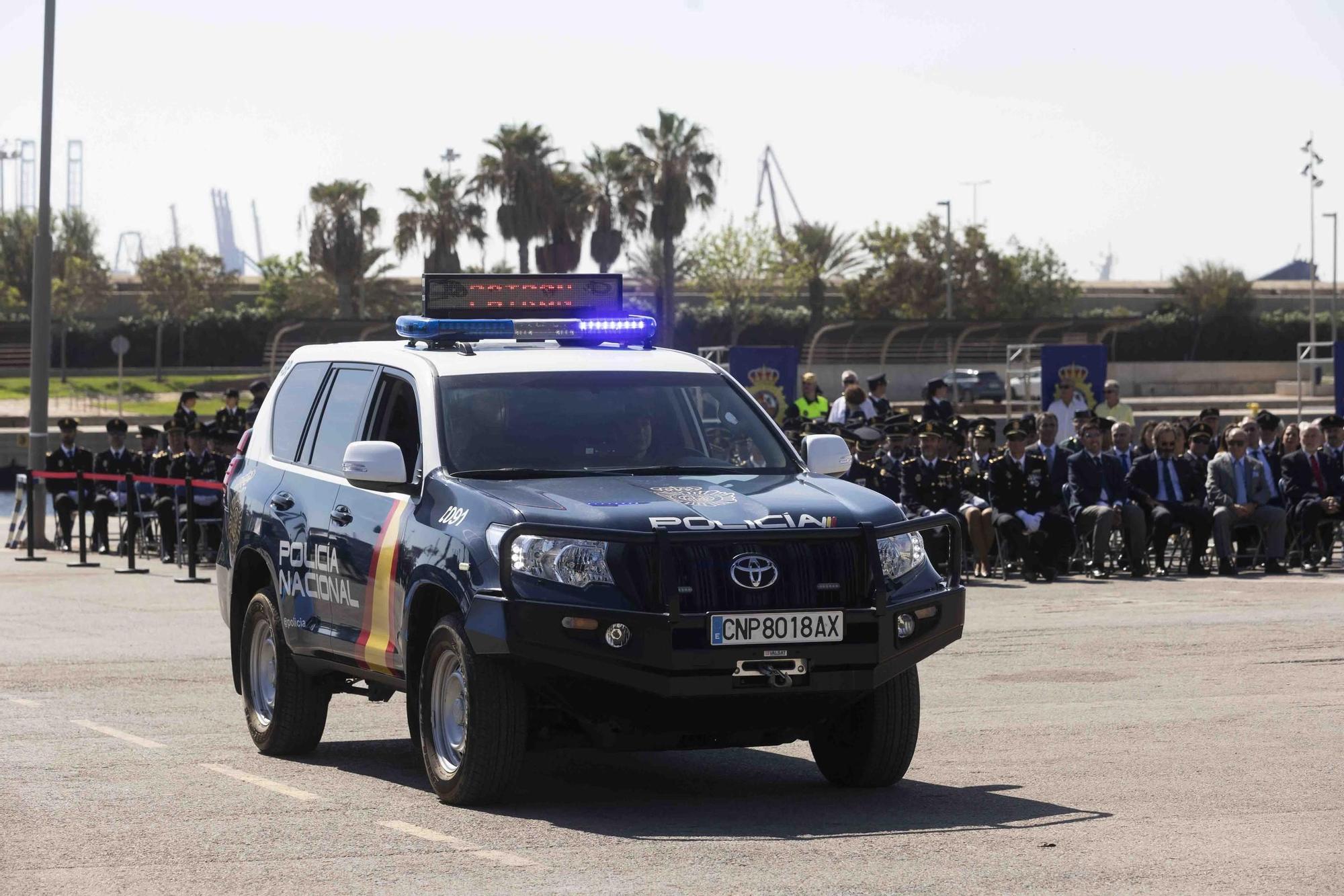 Actos de la festividad de la Policía Nacional