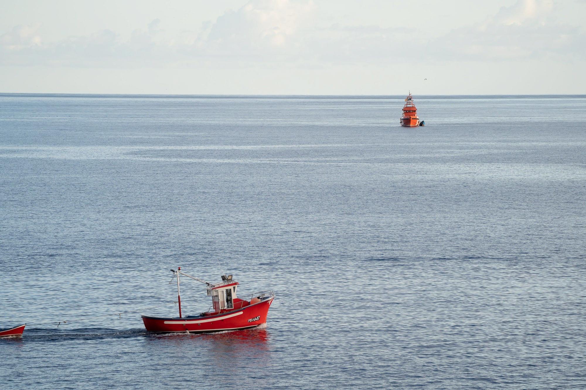 Llegada de los cadáveres migrantes fallecidos cerca de El Hierro (28/04/21)