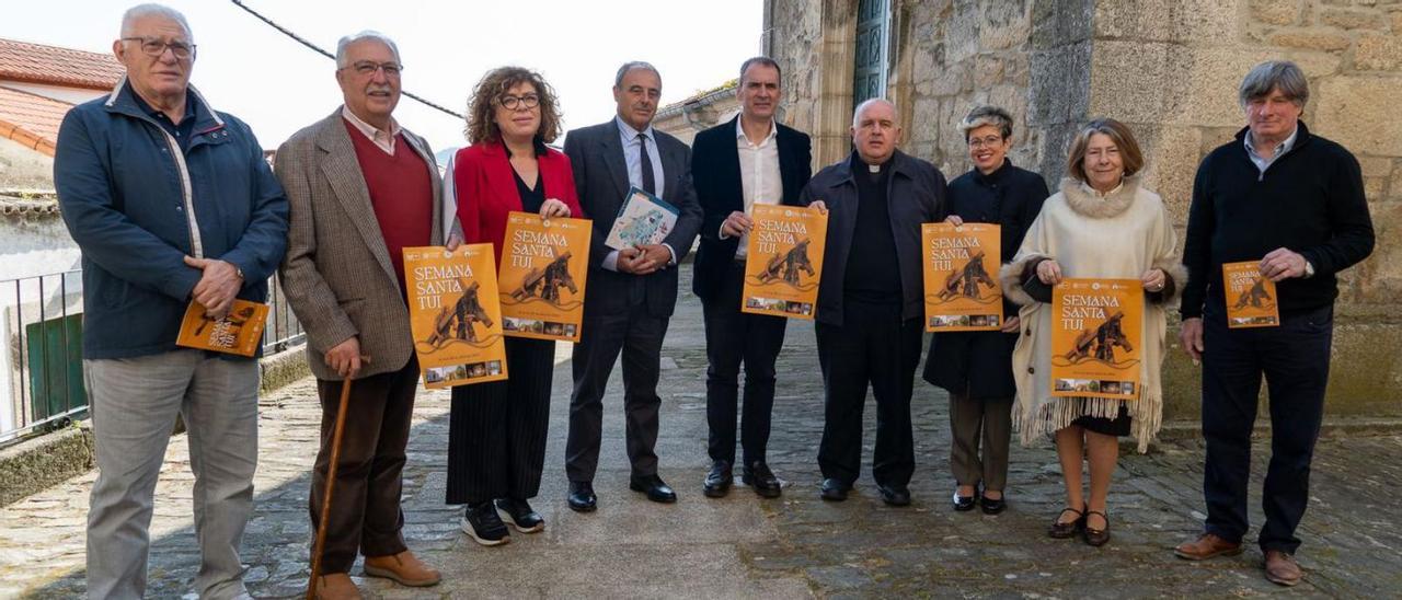 Presentación de la programación de la Semana Santa de Tui.